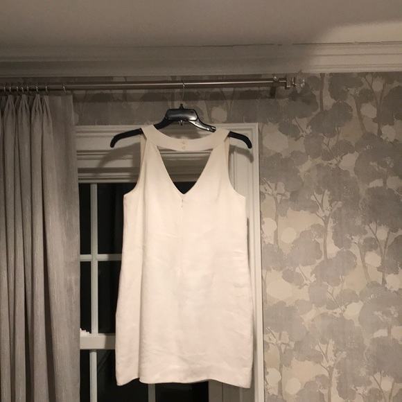 J. Crew Dresses & Skirts - JCrew Collection white linen mini dress